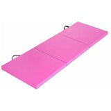 TimeBreak Zložljiva roza podloga za vadbo 180 x 60 x 5 cm | Shoptok.si