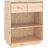 Konzolna omarica 60x34x75 cm trdna borovina, (20656341) | Shoptok.si