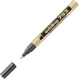 Marker permanentni kaligrafski 1-2,5mm edding 753 zlatni | Shoptok.si