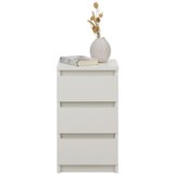 XXXL Nočna Omarica Ella, Bela | Shoptok.si