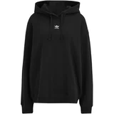 Adidas Sweater majica 'ESS' crna / bijela