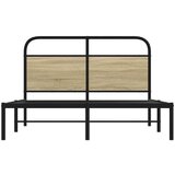 vidaXL Okvir kreveta bez madraca boja hrasta sonome 140x190 cm drveni | shoptok.hr
