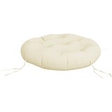  Okrugli jastuk krem Ø 60 x 11 cm od tkanine Oxford | shoptok.hr