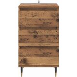 vidaXL Kreveta s ladicama Staro drvo 35 x 40 x 70 cm Konstruirano drvo | shoptok.hr