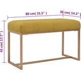  Klupa 80 cm boja senfa baršunasta | Eponuda.ba