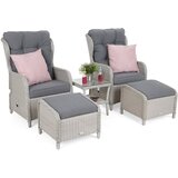 Sofia bijeli / sivi set namještaja | shoptok.hr