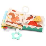BabyOno Have Fun Sensory Book kontrastna izobraževalna knjiga z grizljajočim delom Forest Trip 1 kos | Shoptok.si