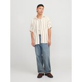 Jack & Jones Muška košulja kratkih rukava 12271060, Bež-braon