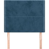  Posteljno vzglavje 2 kosa temno modro 90x5x78/88 cm žamet | Shoptok.si