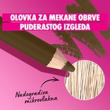 NYX Professional Makeup powder Louder olovka za obrve 02 taupe | ePonuda.com