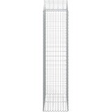  Gabionska košara s lukom 100x50x200/220 cm pocinčano željezo | shoptok.hr