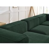 Bobochic Paris Tamno zelena kutna garnitura od bouclé tkanine (u obliku slova "U") Zephyr – | shoptok.hr