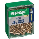 SPAX univerzalni vijak (4 x 25 mm, puni navoj, 100 kom.) Cijene