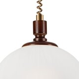 LAMKUR Podesivi luster RAMONA 1xE27/60W/230V bež/tamno braon | Eponuda.com