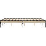 Okvir za krevet boja hrasta 140x190cm konstruirano drvo i metal | Eponuda.ba