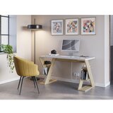 Marckeric Radni stol s bijelom pločom stola 60x137 cm Butterfly – | shoptok.hr