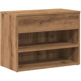 vidaXL Klupa za cipele obrtnički hrast 60x30x45 cm izrađeno drvo | shoptok.hr