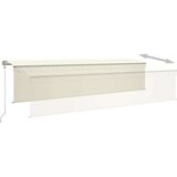  Avtomatsko zložljiva tenda s senčilom 6x3 m krem, (20703211) | Shoptok.si