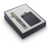 Parker poklon SET Royal Im Black GT - Hemijska olovka + Futrola za platne kartice | Eponuda.com