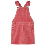  Dječja haljina kombinezon od samta ružičasta 92 | shoptok.hr