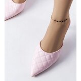 Gemre Pink Quilted Stiletto Mules Lambert | Shoptok.si