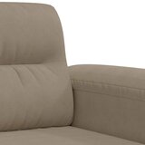  Fotelja smeđesiva 60 cm od mikrovlakana | shoptok.hr