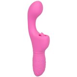 California Exotic Novelties 2022 Vibrator Calexotics Butterfly Kiss Flicker Pink Cene