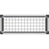  Povišena vrtna gredica Siva 75 x 30 x 42 cm WPC i aluminij | Eponuda.com