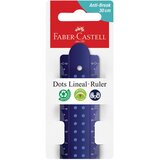  RAVNALO PVC 30 CM DOTS FABER-CASTELL 172130 SORT Slike