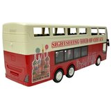  Autobus na daljinsko upravljanje Double 1:18 - crveno/bijeli | shoptok.hr