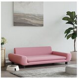 vidaXL Pasja postelja roza 100x54x33 cm žamet | Shoptok.si