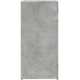  Komoda 2 kom siva boja betona 79x38x80 cm od konstruiranog drva | shoptok.hr