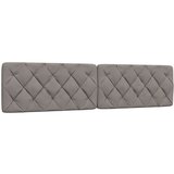 vidaXL Posteljni okvir brez vzmetnice taupe 200x200 cm blago, (22053728) Cene