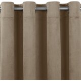  Curtain VILA color beige style classic silver silver metal eyelets velvet 400x270 HOMEDE | shoptok.hr
