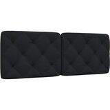  Jastuk za uzglavlje crni 120 cm od tkanine | shoptok.hr