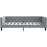  Dnevni krevet na razvlačenje svjetlosivi 100x190 cm od tkanine | shoptok.hr