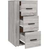  Komoda boja sivog hrasta 40 x 33 x 70 cm od konstruiranog drva | shoptok.hr