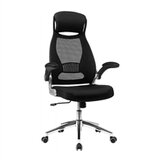 Songmics Uredska stolica OBN86BK, crno siva | shoptok.hr