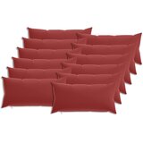  Presvlaka za jastuk 12 pcs HEERLEN Vinska crvena 40 x 80 cm | shoptok.hr
