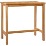  Stol za bar Prirodna 110 x 60 x 105 cm Masivni teak | shoptok.hr