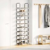  Stalak za cipele 10 razina crni 44x28x180 cm netkana tkanina | Eponuda.com
