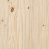 vidaXL visoka greda 78x78x27 cm trdna borovina | Shoptok.si