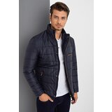 Dewberry M8625 MEN'S COAT-NAVY BLUE | Shoptok.si