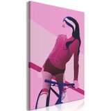  Slika - Woman on Bicycle (1 Part) Vertical 40x60 Cijene