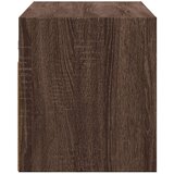  Zidni TV ormarić LED smeđa boja hrasta 80x31x35 cm | Eponuda.ba