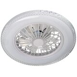  LED prigušiva stropna svetiljka sa ventilatorom EGYPT LED/48W/230V bela + daljinski upravljač | Eponuda.com