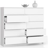 AKORD KOMODA K140 10SZ CLP BELE, (21703149) | Shoptok.si