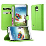 Cadorabo Samsung Galaxy S5/S5 NEO v mravljično zelena - Zaščitni ovitek z magnetnim zapiranjem, stoječo funkcijo in režo za kartice, (20550149) | Shoptok.si