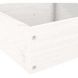  Sadilica s 4 razine 106x104 5x36 cm bijela od borovine | shoptok.hr