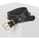 Calvin Klein Jeans Pasovi SQUARE BUCKLE CK LOOP 25MM Črna Cene